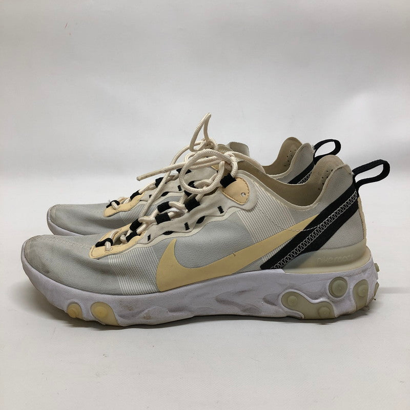 【中古品】【メンズ】 NIKE ナイキ REACT ELEMENT 55 ”VANILLA” -BILLY'S EXCLUSIVE- リアクト エレメント バニラ ビリーズ エクスクルーシブ BQ6166-101 160-231106-160-231106-tr-4-oto-oto サイズ：26cm カラー：ホワイト 白 ベージュ系 万代Net店