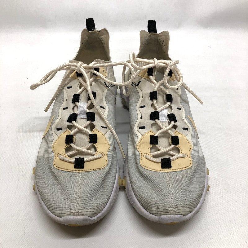 【中古品】【メンズ】 NIKE ナイキ REACT ELEMENT 55 ”VANILLA” -BILLY'S EXCLUSIVE- リアクト エレメント バニラ ビリーズ エクスクルーシブ BQ6166-101 160-231106-160-231106-tr-4-oto-oto サイズ：26cm カラー：ホワイト 白 ベージュ系 万代Net店