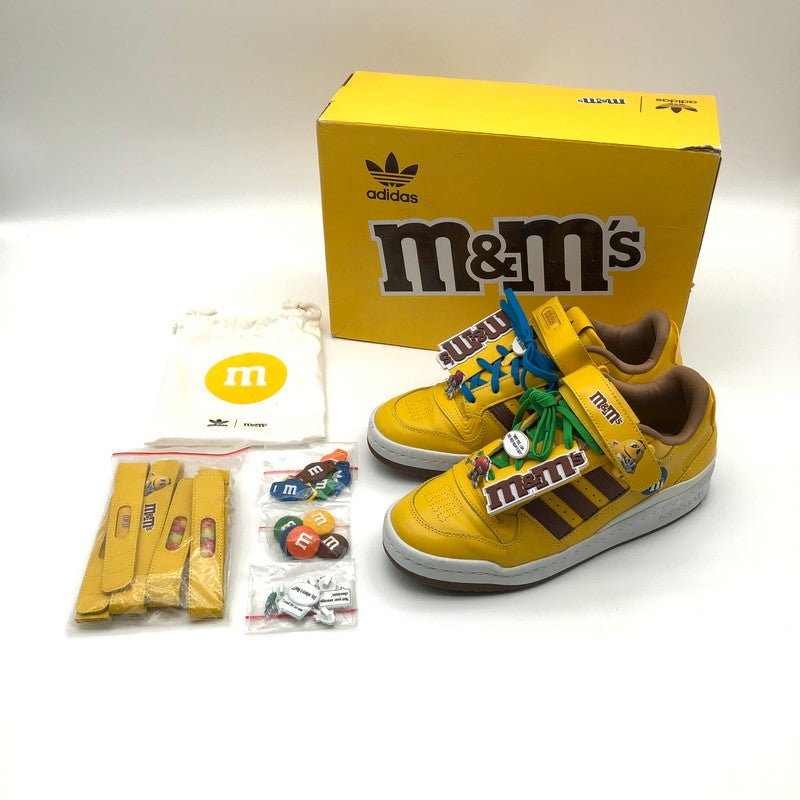 【中古品】【メンズ】 ADIDAS×M&Ms GY1179 FORUM LO84 アディダス エムアンドエムズ フォーラム ロー 84 イエロー スニーカー 靴 162-260604-sm-01-otoh カラー：イエロー 万代Net店