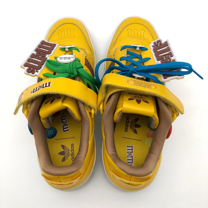 【中古品】【メンズ】 ADIDAS×M&Ms GY1179 FORUM LO84 アディダス エムアンドエムズ フォーラム ロー 84 イエロー スニーカー 靴 162-260604-sm-01-otoh カラー：イエロー 万代Net店