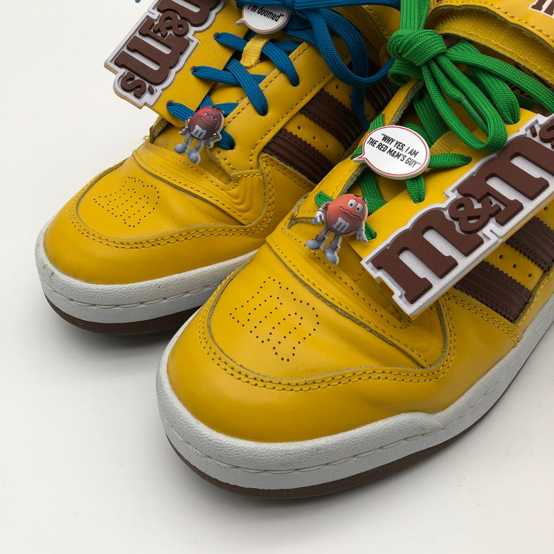 【中古品】【メンズ】 ADIDAS×M&Ms GY1179 FORUM LO84 アディダス エムアンドエムズ フォーラム ロー 84 イエロー スニーカー 靴 162-260604-sm-01-otoh カラー：イエロー 万代Net店