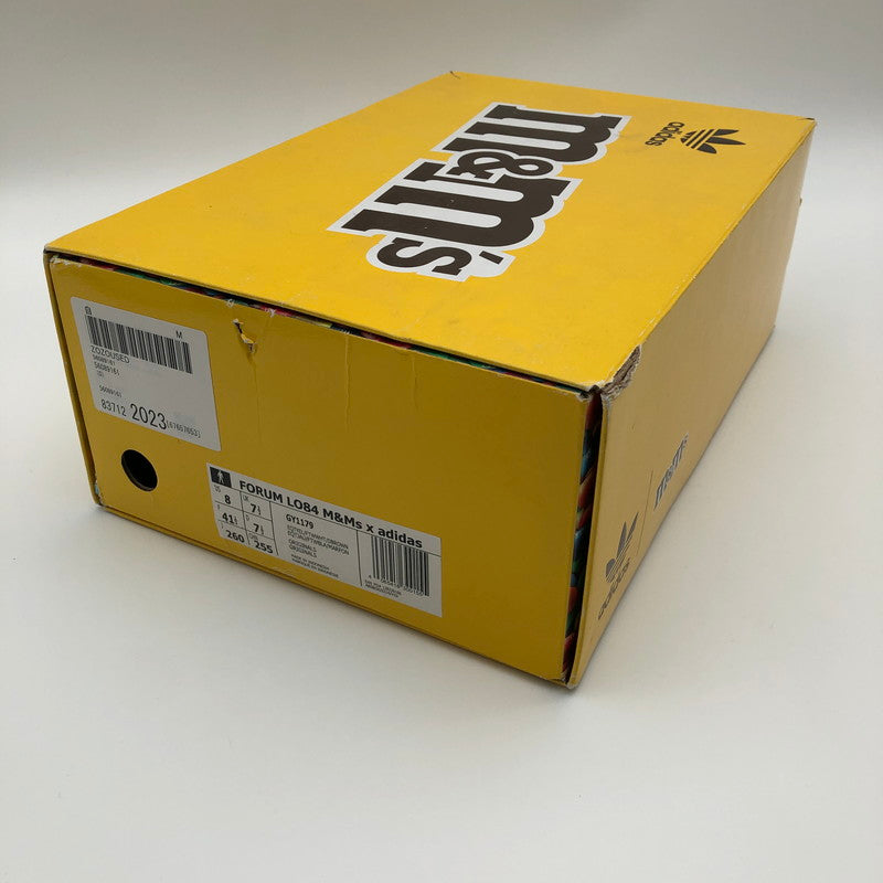 【中古品】【メンズ】 ADIDAS×M&Ms GY1179 FORUM LO84 アディダス エムアンドエムズ フォーラム ロー 84 イエロー スニーカー 靴 162-260604-sm-01-otoh カラー：イエロー 万代Net店