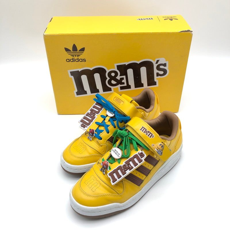 【中古品】【メンズ】 ADIDAS×M&Ms GY1179 FORUM LO84 アディダス エムアンドエムズ フォーラム ロー 84 イエロー スニーカー 靴 162-260604-sm-01-otoh カラー：イエロー 万代Net店