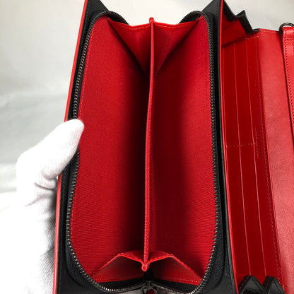 【中古品】【メンズ/レディース】 CHRISTIAN LOUBOUTIN 3145147 クリスチャン ルブタン ウォレット ストラップ 財布 181-260609-sm-03-otoh カラー：ブラック 万代Net店