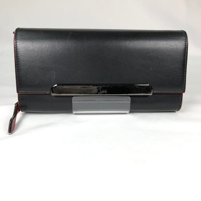 【中古品】【メンズ/レディース】 CHRISTIAN LOUBOUTIN 3145147 クリスチャン ルブタン ウォレット ストラップ 財布 181-260609-sm-03-otoh カラー：ブラック 万代Net店