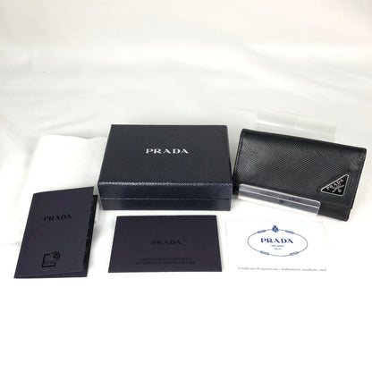 【中古品】【メンズ】 PRADA 2PG222 プラダ キーケース 6連キーケース 183-260609-sm-04-otoh カラー：ブラック 万代Net店