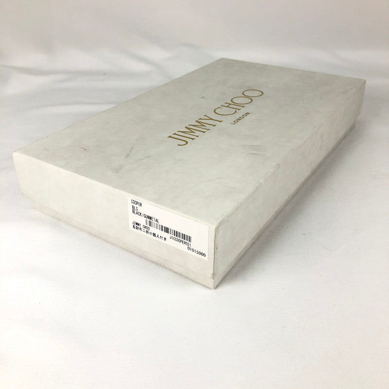 【中古品】【メンズ】 JIMMY CHOO COOPER ジミーチュウ クーパー スタースタッズ 二つ折り財布 財布 181-260609-sm-02-otoh カラー：ブラック 万代Net店