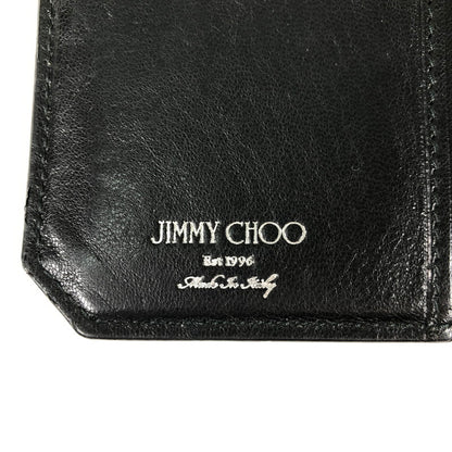 【中古品】【メンズ】 JIMMY CHOO COOPER ジミーチュウ クーパー スタースタッズ 二つ折り財布 財布 181-260609-sm-02-otoh カラー：ブラック 万代Net店