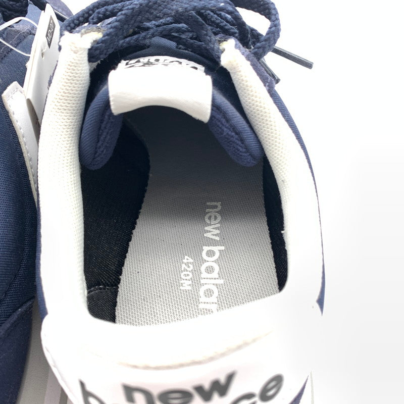 【中古美品】【メンズ】 NEW BALANCE ニューバランス UL420MAN スニーカー 靴 162-260510-st-03-otoh カラー：ネイビー 万代Net店