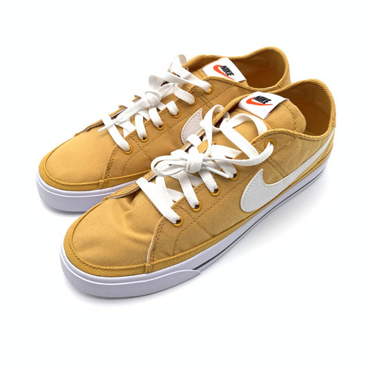 【中古美品】【メンズ】 NIKE ナイキ CW6539-700 COURT LEGACY CNVS スニーカー 靴 160-260511-st-02-otoh カラー：イエロー 万代Net店