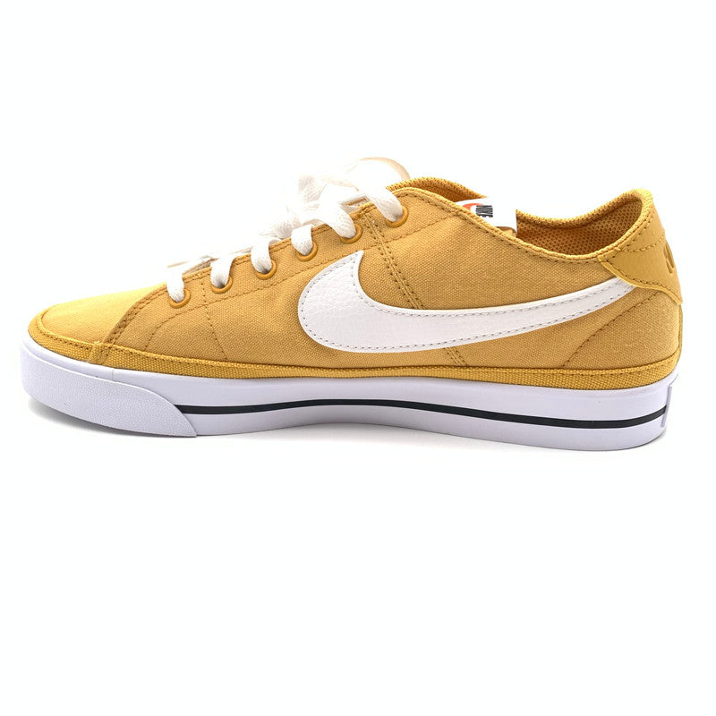 【中古美品】【メンズ】 NIKE ナイキ CW6539-700 COURT LEGACY CNVS スニーカー 靴 160-260511-st-02-otoh カラー：イエロー 万代Net店