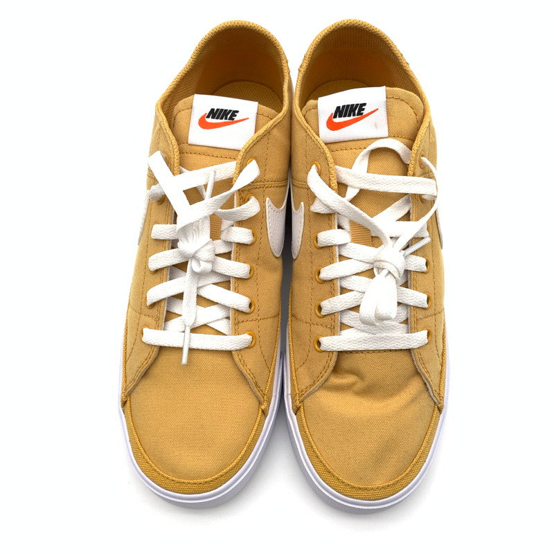 【中古美品】【メンズ】 NIKE ナイキ CW6539-700 COURT LEGACY CNVS スニーカー 靴 160-260511-st-02-otoh カラー：イエロー 万代Net店