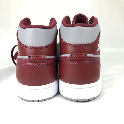 【中古美品】【メンズ】 NIKE AIR JORDAN 1 MID TEAM RED DQ8426-615 エアジョーダン 1ミッド スニーカー 靴 160-260610-sm-04-otoh カラー：チェリーウッドレッド 万代Net店