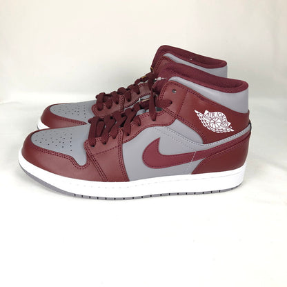 【中古美品】【メンズ】 NIKE AIR JORDAN 1 MID TEAM RED DQ8426-615 エアジョーダン 1ミッド スニーカー 靴 160-260610-sm-04-otoh カラー：チェリーウッドレッド 万代Net店