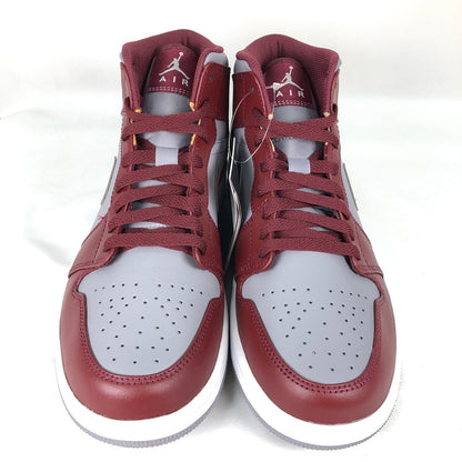 【中古美品】【メンズ】 NIKE AIR JORDAN 1 MID TEAM RED DQ8426-615 エアジョーダン 1ミッド スニーカー 靴 160-260610-sm-04-otoh カラー：チェリーウッドレッド 万代Net店
