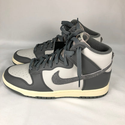 【中古美品】【メンズ】 NIKE DUNK HIGH RETRO SE VINTAGE DM0582-001 ダンク ハイ レトロ SE ヴィンテージ スニーカー 靴 160-260610-sm-03-otoh カラー：グレー 万代Net店