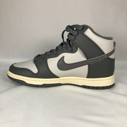 【中古美品】【メンズ】 NIKE DUNK HIGH RETRO SE VINTAGE DM0582-001 ダンク ハイ レトロ SE ヴィンテージ スニーカー 靴 160-260610-sm-03-otoh カラー：グレー 万代Net店