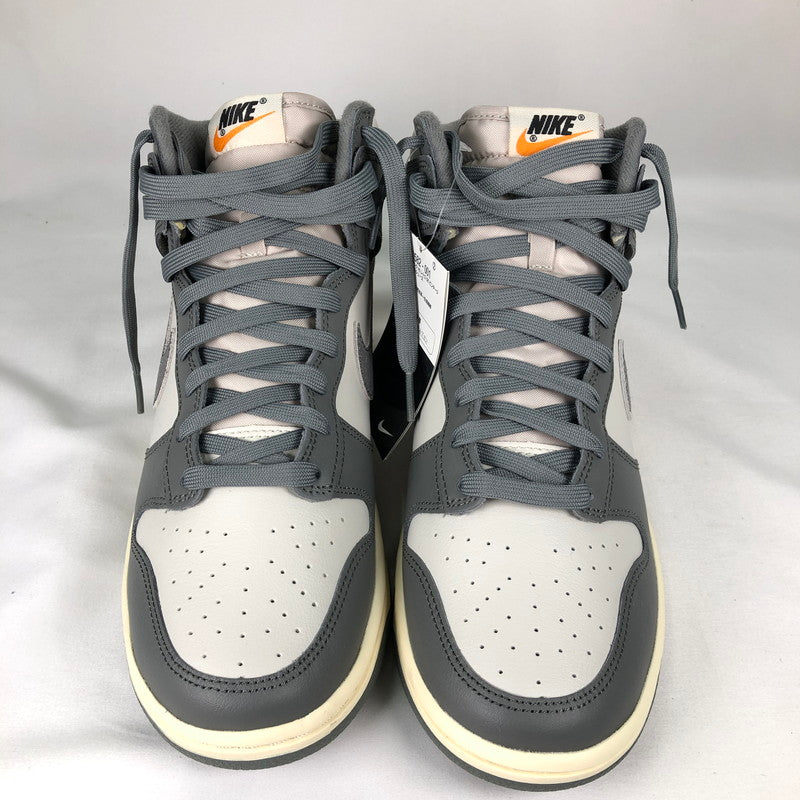【中古美品】【メンズ】 NIKE DUNK HIGH RETRO SE VINTAGE DM0582-001 ダンク ハイ レトロ SE ヴィンテージ スニーカー 靴 160-260610-sm-03-otoh カラー：グレー 万代Net店