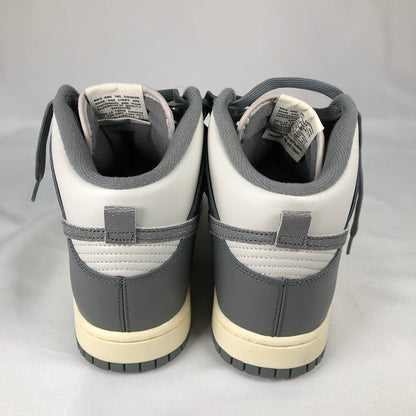 【中古美品】【メンズ】 NIKE DUNK HIGH RETRO SE VINTAGE DM0582-001 ダンク ハイ レトロ SE ヴィンテージ スニーカー 靴 160-260610-sm-03-otoh カラー：グレー 万代Net店