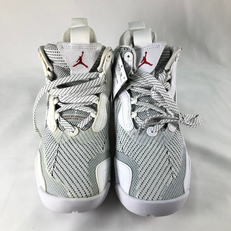 【中古美品】【メンズ】 NIKE CW3879-100 JORDAN AEROSPACE 720 JCRD ナイキ エア ジョーダン エアロスペース 720 ジャガード ホワイト ジムレッド スニーカー 靴 160-260611-sm-01-otoh カラー：ホワイト 万代Net店