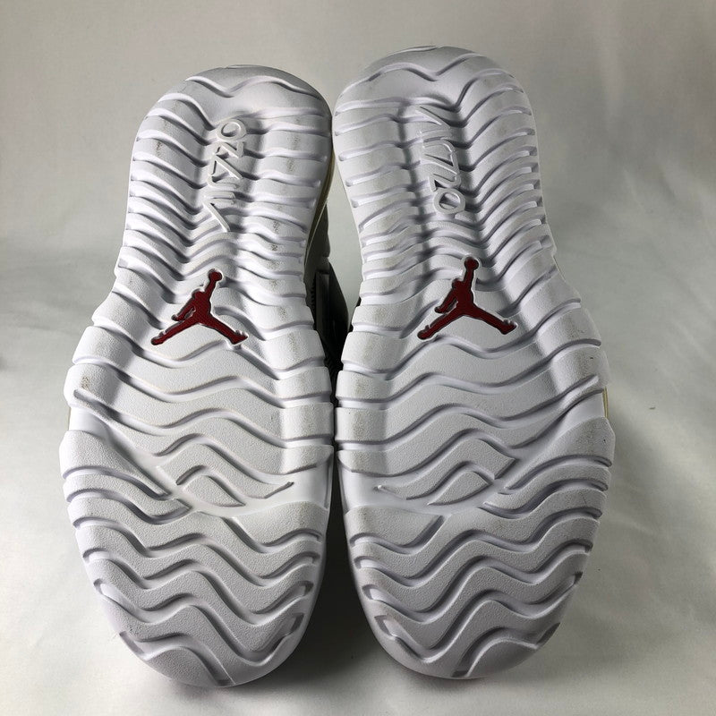 【中古美品】【メンズ】 NIKE CW3879-100 JORDAN AEROSPACE 720 JCRD ナイキ エア ジョーダン エアロスペース 720 ジャガード ホワイト ジムレッド スニーカー 靴 160-260611-sm-01-otoh カラー：ホワイト 万代Net店