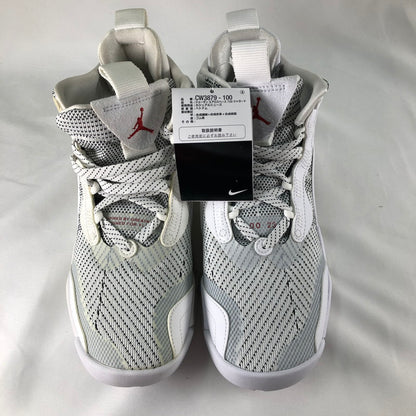 【中古美品】【メンズ】 NIKE CW3879-100 JORDAN AEROSPACE 720 JCRD ナイキ エア ジョーダン エアロスペース 720 ジャガード ホワイト ジムレッド スニーカー 靴 160-260611-sm-01-otoh カラー：ホワイト 万代Net店