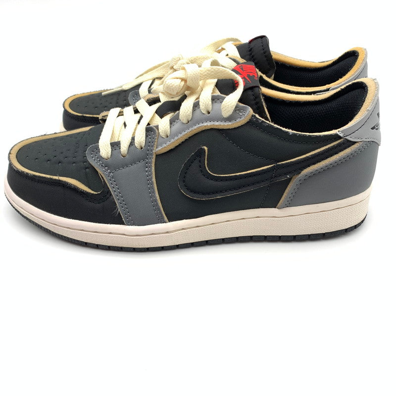 【中古美品】【メンズ】 NIKE ナイキ DV0982-006 AIR JORDAN １ LOW OG EX ”BLACK AND SMOKE GREY” スニーカー 靴 160-260601-st-06-otoh カラー：ブラック/スモークグレー 万代Net店
