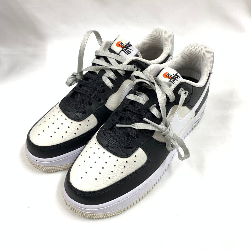 【中古美品】【メンズ】 NIKE ナイキ FD2592-002 AIR FORCE 1 '07 LV8 "BLACK PHANTOM WHITE LIGHT SILVER" スニーカー 靴 160-260602-st-05-otoh カラー：ブラック/ホワイト 万代Net店