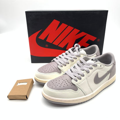 【中古美品】【メンズ】 NIKE ナイキ CZ0790-101 AIR JORDAN 1 RETRO LOW OG スニーカー 靴 160-260623-st-04-otoh カラー：セイル/ブラック-アトモスフィア グレー 万代Net店