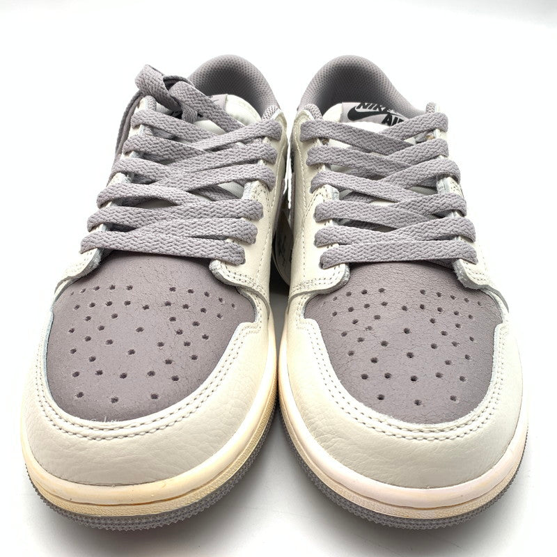 【中古美品】【メンズ】 NIKE ナイキ CZ0790-101 AIR JORDAN 1 RETRO LOW OG スニーカー 靴 160-260623-st-04-otoh カラー：セイル/ブラック-アトモスフィア グレー 万代Net店