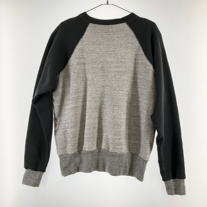 【中古品】【メンズ】 HUMAN MADE HEART LOGO RAGLAN SWEATSHIRT ヒューマンメイド スウェット 147-260324-ts-06-otoh サイズ：M カラー：グレー/ブラック 万代Net店