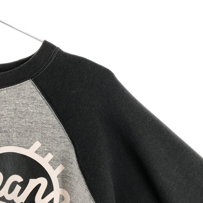 【中古品】【メンズ】 HUMAN MADE HEART LOGO RAGLAN SWEATSHIRT ヒューマンメイド スウェット 147-260324-ts-06-otoh サイズ：M カラー：グレー/ブラック 万代Net店