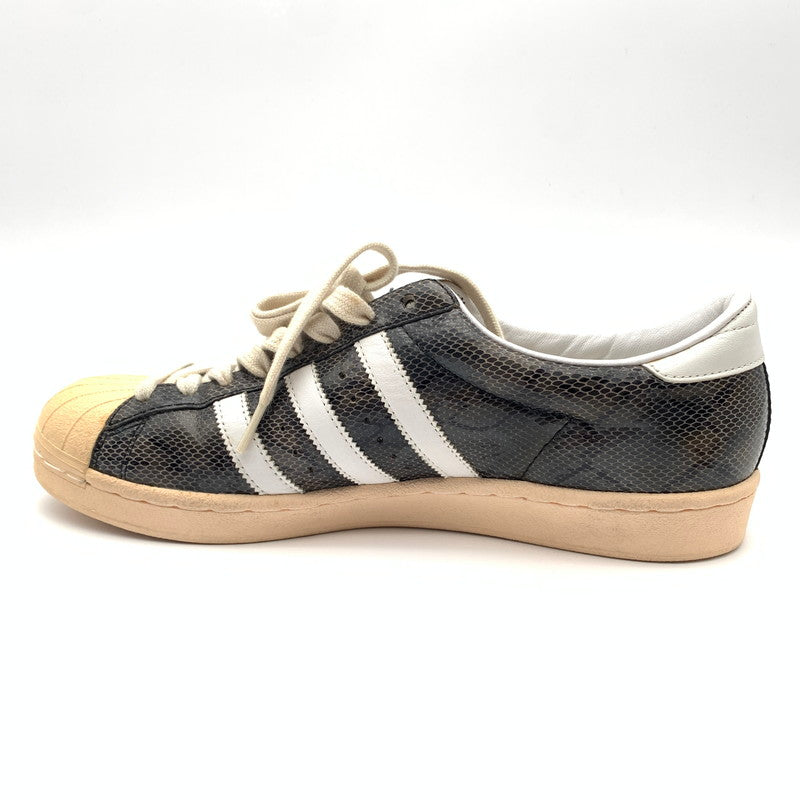 【中古品】【メンズ】 adidas アディダス SUPER STAR VINTAGE スニーカー 靴 161-260512-st-10-otoh カラー：ブラック/ホワイト/メタリックゴールド 万代Net店