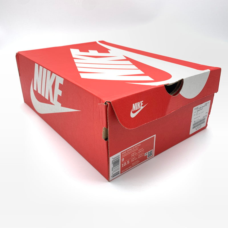 【中古美品】【メンズ】 NIKE ナイキ DD1399-800 DUNK HI RETRO スニーカー 靴 160-260618-st-11-otoh カラー：オレンジ／ディープ ロイヤル ブルー/ホワイト 万代Net店