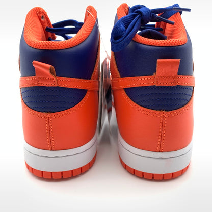 【中古美品】【メンズ】 NIKE ナイキ DD1399-800 DUNK HI RETRO スニーカー 靴 160-260618-st-11-otoh カラー：オレンジ／ディープ ロイヤル ブルー/ホワイト 万代Net店