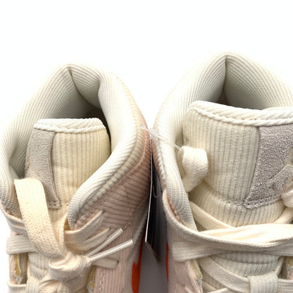 【中古美品】【レディース】 NIKE ナイキ WMNS AIR JORDAN 1 MID SE DA8009 108 スニーカー 靴 160-260618-st-10-otoh カラー：セイル／オレンジ－オレンジクォーツ/ホワイト 万代Net店