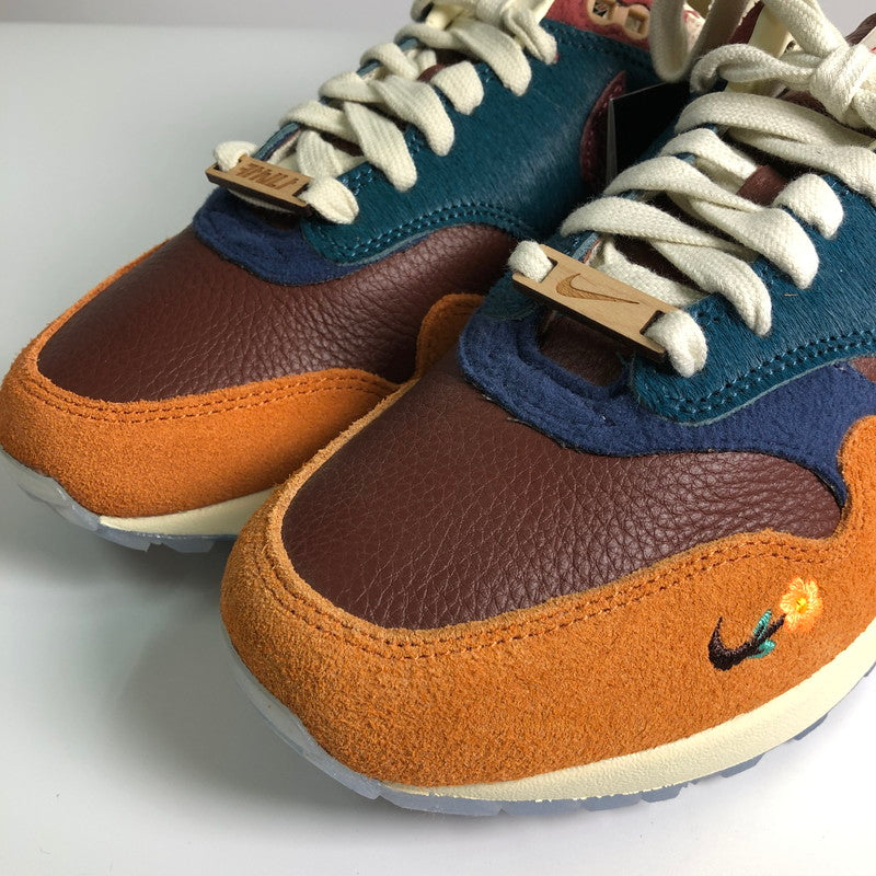 【中古美品】【メンズ】 NIKE×KASINA DQ8475-800 AIR MAX 1 WON‐ANG ORANGE ナイキ×カシナ エアマックス 1 ウォナン オレンジ 鳥 オシドリ スニーカー 靴 160-260714-sm-04-otoh カラー：オレンジ バーガンディ 万代Net店
