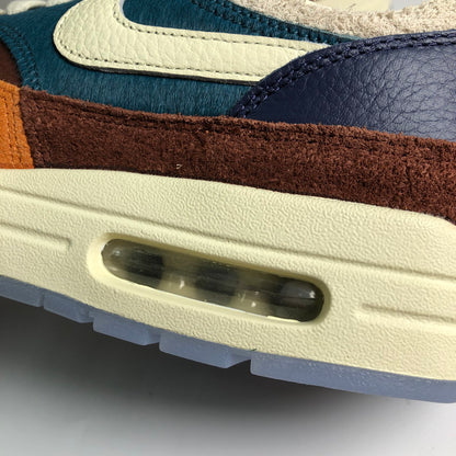 【中古美品】【メンズ】 NIKE×KASINA DQ8475-800 AIR MAX 1 WON‐ANG ORANGE ナイキ×カシナ エアマックス 1 ウォナン オレンジ 鳥 オシドリ スニーカー 靴 160-260714-sm-04-otoh カラー：オレンジ バーガンディ 万代Net店