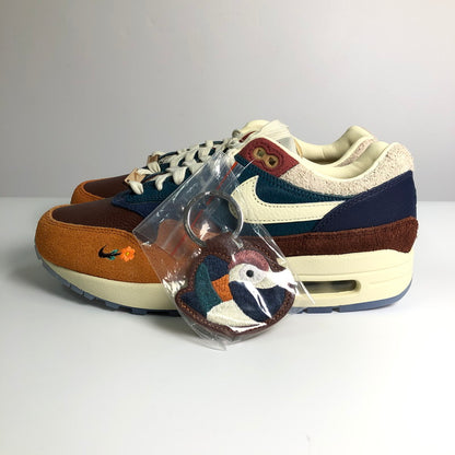 【中古美品】【メンズ】 NIKE×KASINA DQ8475-800 AIR MAX 1 WON‐ANG ORANGE ナイキ×カシナ エアマックス 1 ウォナン オレンジ 鳥 オシドリ スニーカー 靴 160-260714-sm-04-otoh カラー：オレンジ バーガンディ 万代Net店
