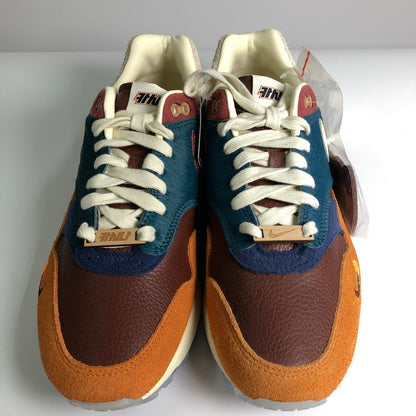 【中古美品】【メンズ】 NIKE×KASINA DQ8475-800 AIR MAX 1 WON‐ANG ORANGE ナイキ×カシナ エアマックス 1 ウォナン オレンジ 鳥 オシドリ スニーカー 靴 160-260714-sm-04-otoh カラー：オレンジ バーガンディ 万代Net店