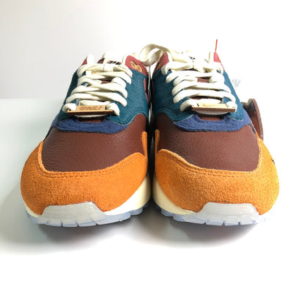 【中古美品】【メンズ】 NIKE×KASINA DQ8475-800 AIR MAX 1 WON‐ANG ORANGE ナイキ×カシナ エアマックス 1 ウォナン オレンジ 鳥 オシドリ スニーカー 靴 160-260714-sm-04-otoh カラー：オレンジ バーガンディ 万代Net店