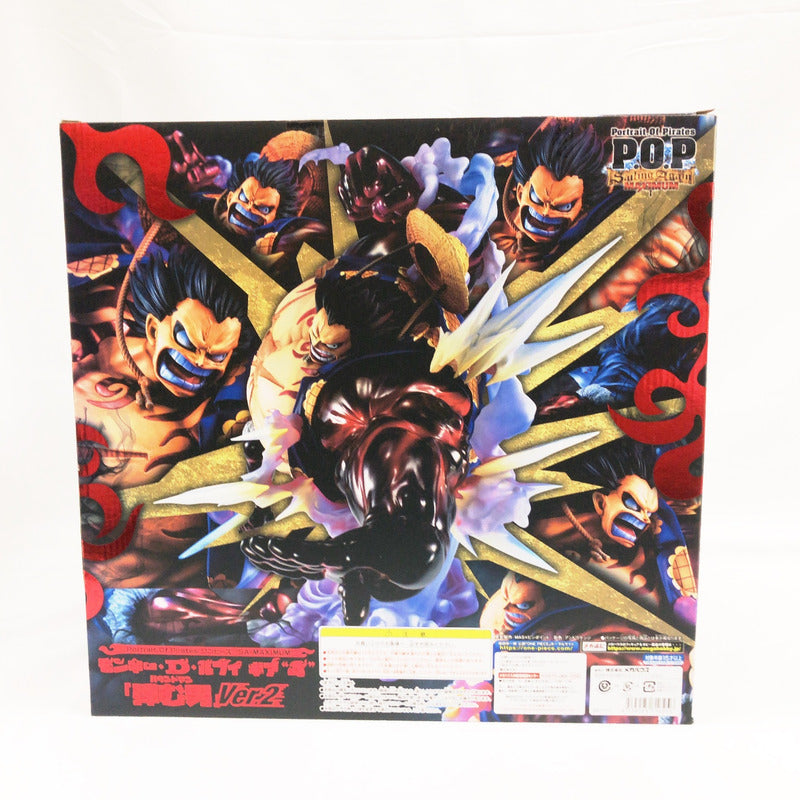 【中古美品】 未開封 P.O.P ワンピース “SA-MAXIMUM” モンキー・D・ルフィ ギア“4” 「弾む男」Ver.2 047-261026-sm-01-otoh 万代Net店