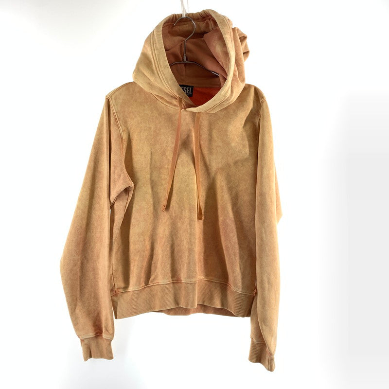 【中古美品】【メンズ】 DIESEL ディーゼル F-REGGY-HOOD パーカー 147-260430-ts-09-otoh サイズ：XS カラー：オレンジ 万代Net店