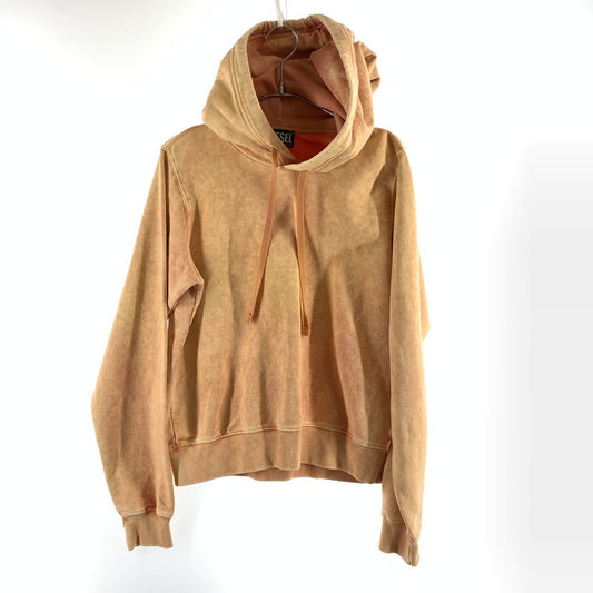 【中古美品】【メンズ】 DIESEL ディーゼル F-REGGY-HOOD パーカー 147-260430-ts-09-otoh サイズ：XS カラー：オレンジ 万代Net店
