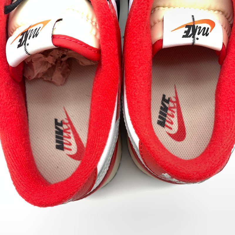 【中古美品】【メンズ】 NIKE ナイキ DZ2536‐600 DUNK LOW RETRO PRM スニーカー 靴 160-260618-st-17-otoh カラー：ユニバーシティレッド / ライトシルバー / ホワイト / ブラック 万代Net店