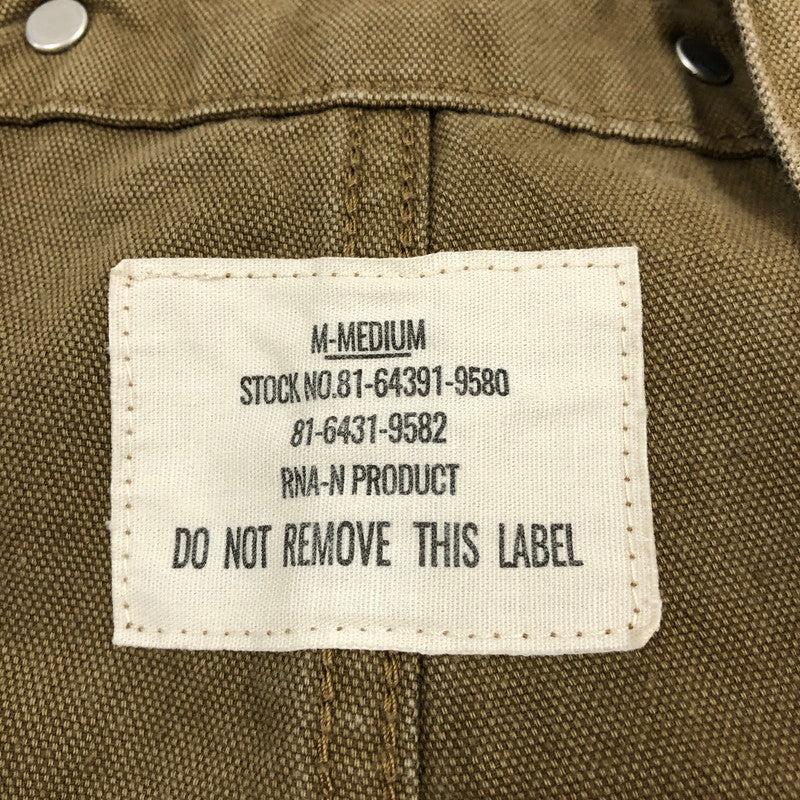 【中古品】【レディース】 US.ARMY 81－6431－9582 アールエヌエーエヌ ミリタリーオーバーオール 158-260820-sm-04-otoh カラー：カーキ 万代Net店