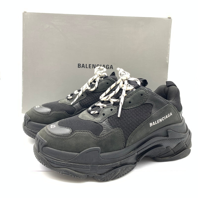 【中古品】【メンズ】 BALENCIAGA バレンシアガ TRIPLE S スニーカー 靴 162-260429-ts-12-otoh カラー：ブラック 万代Net店