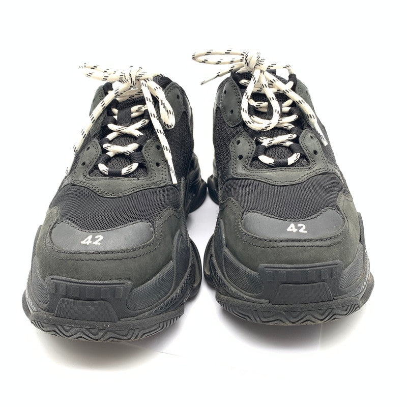 【中古品】【メンズ】 BALENCIAGA バレンシアガ TRIPLE S スニーカー 靴 162-260429-ts-12-otoh カラー：ブラック 万代Net店