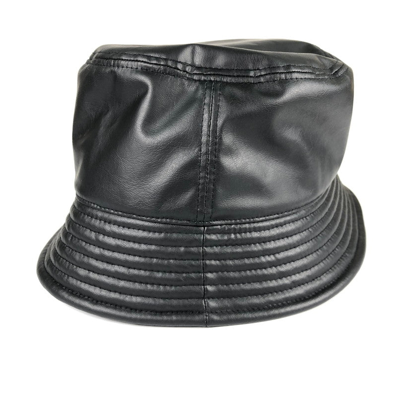 【中古品】【メンズ】 BEAUTY＆YOUTH ビューティーアンドユース ユナイテッドアローズ レザータッチ ユニバーサル バケットハット 帽子 185-260629-sm-03-otoh カラー：ブラック 万代Net店