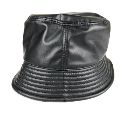 【中古品】【メンズ】 BEAUTY＆YOUTH ビューティーアンドユース ユナイテッドアローズ レザータッチ ユニバーサル バケットハット 帽子 185-260629-sm-03-otoh カラー：ブラック 万代Net店